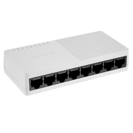 L2, Unmanaged, 8 Gigabit RJ45 ports, desktop plastic switch</br></br>