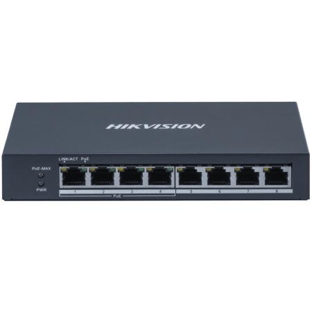 Switch 4 Gigabit POE ports, 4 Gigabit RJ45, 802.3af/at, PoE power budget 60w</br></br></br>