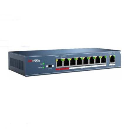 L2, Unmanaged, 8 Gigabit RJ45 PoE ports, 1 Gigabit RJ45, 1 Gigabit SFP uplink </br>port, 802.3af/at/bt, port 1-2 support Hi-PoE 90w, PoE power budget 110W, ports </br>7-8 support up to 300meter, 6KV surge protection, supports POE watchdog, port </br>isolation.</br></br>