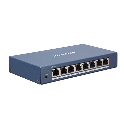 - Porte: 8</br>- Tipologia: 10/100/1000</br>- Tipo: L2 Smart Managed</br>- Case: Metallico</br>- Banda: 16 Gbps.</br>- Funzionalità: Network Topology, Health Monitor, Real time alarm push,  Link </br>Aggregation, Flow Control, Client Management, Port Statistics, Temperatura </br>Funzionamento: -10 °C A 55 °C.</br>- Alimentazione: 5Vdc, 1A</br>