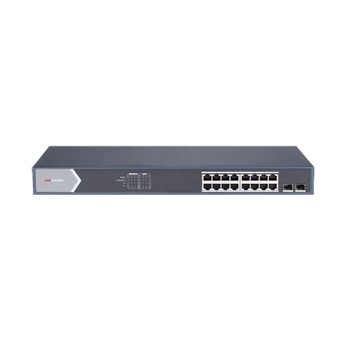- Porte: 16</br>- Poe: 16:  Ieee 802.3Af, Ieee802.3At</br>- Tipologia: 10/100/1000</br>- Tipo Poe: 30 W</br>- Budget Totale: 225 W</br>- Distanza Poe: Extended Mode 300Mt</br>- Uplink: 2. Tipologia Uplink: SFP</br>- Tipo: L2 Smart Managed</br>- Case: Metallico</br>- Banda: 36 Gbps</br>- Funzionalità: Network Topology, Health Monitor, Real time alarm push, Storm </br>Control, Rate-Limiting, Port Mirroring, Link Aggregation, Port Isolation, QoS, </br>VLAN, STP, SNMP, LLDP, Temperatura Funzionamento: -10 °C A 55 °C.</br>- Alimentazione: 100-240 VAC</br></br>