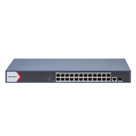 L2, Smart Managed, 24 Gigabit RJ45 PoE ports, 1 Gigabit RJ45 port, 1 Gigabit SFP</br> port, 802.3af/at, PoE power budget  370W, HPP Cloud managed, VLAN, STP/RSTP </br>loop prefention, PoE watchdog, Max. 300 meter PoE transmission, rack mount.</br></br>