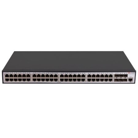 - L2, Smart Managed</br>- 48 Gigabit RJ45 ports</br>- 6 10G SFP ports</br>- Up to 6k IPv4 routing numbers, Loop prevention (RSTP/MSTP/PVST/RPVST), </br>Routing (RIP/OSPF/Static), Stackable, IGMP, QoS (SP/WRR/SPWRR), VLAN (VLAN </br>MAPPING/QinQ), SNMP V1/2/3, Traffic Shaping, HPP/SSH/Console management.</br></br>