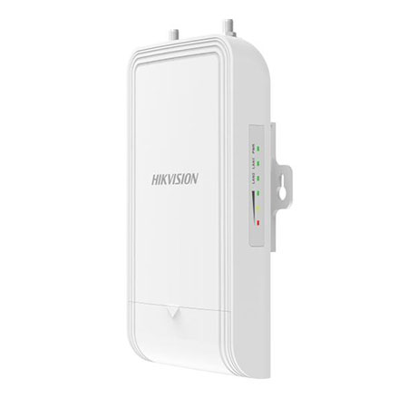 - Outdoor 5GHz wireless BaseStation Bridge</br>- Max.distance 1km</br>- 22 MIMO antenna with 867Mbps thoughput, 802.11ac, Angle H: 360°</br>- 2 Gigabit RJ45 ports</br>- Support  Standard PoE Power supply, Support Web, iVMS-4200, HCPPoint to </br>multi-point: Support up to 16-ch IPC (2MP) in Max. 1 KM distance and Max. 80 </br>Mbps bandwidth within 360°, Max. 1 to 8 PTMP connection</br></br>