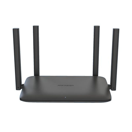 AX1500M Dual-band WiFi 6 wireless router, 5GHz: 1201Mbps  2.4GHz 300Mbps, 3  </br>1000 Mbps LAN ports, 1  1000 Mbps WAN port, 4  high gain antennas, Hik-Connect</br> App.</br></br>