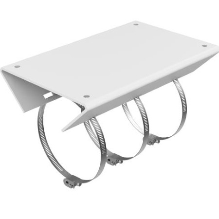 Supporto verticale bianco in acciaio inossidabile 314x197x63mm. Peso 3600g.</br>