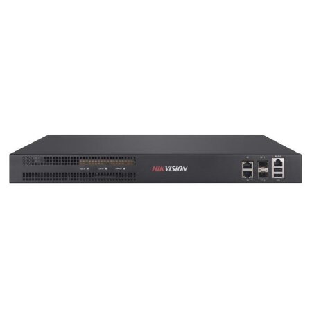 - Interfaccia rete: 16 x RJ-45 10/100 Mbps Ethernet, 4 x RJ-45 10/100/1000 Mbps </br>Ethernet</br>- Interfaccia serie: RS232, RS485</br>- Entrata d'allarme: 8</br>- Uscita d'allarme: 8</br>- Resoluzione mas. di entrata video IP: 12MP</br>- Ingresso: 1</br>- Canali video totali: 64</br>