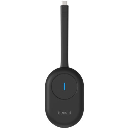 Type-C Wireless Dongle, Black.</br></br></br></br>