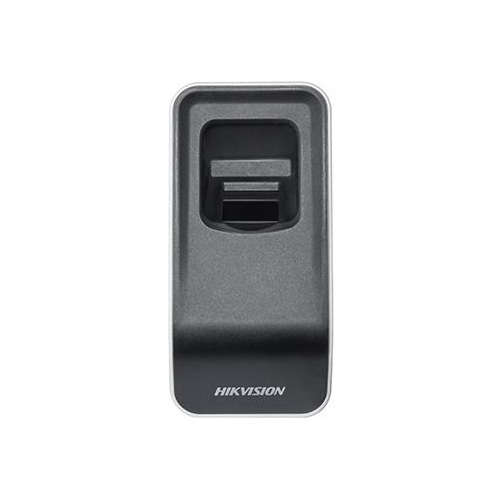 Lettore di impronte digitali ad alta definizione (500dpi) con lettore ottico </br>d'impronta Hikvision, con connessione a PC di tipo USB 2.0 plug-and-play  (non </br>necessita driver).</br>