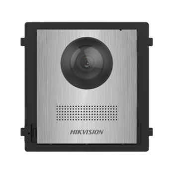 Unità principale. Telecamera 2MP con IR, ottica Fisheye, angolo di apertura 96°H</br> x 180°V, compressione Video H.264, 2 Stream. Supporta BLC, DNR, WDR. Microfono </br>omnidirezionale e Speaker integrati, soppressione del rumore e cancellazione </br>dell'eco. Scheda Ethernet 10/100 Mbps. Protocollo di rete TCP/IP, RTSP, 1x </br>Allarme Tampering, 4x Input, 2x Uscite Relè, 1x Debug. Alimentazione 12VDC/PoE </br>(802.3af). Temperatura di esercizio -40°C / 60°C, grado di protezione IP65</br>INOX</br>