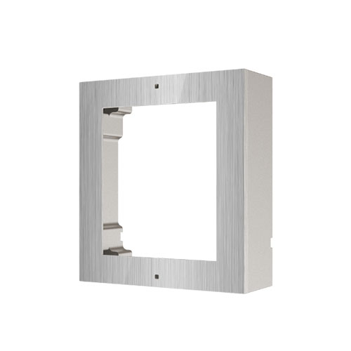 Accessorio per postazione da esterno modulare, montaggio a parete. Include 1 </br>cornice e 1 pannello frontale per 1 modulo.</br>
