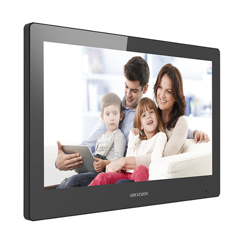 - Display 10" Tecnologia TFT LCD, Touch screen capacitivo</br>- Risoluzione 1024 x 600</br>- Soppressione del rumore e cancellazione dell'eco</br>- Scheda Ethernet 10/100 Mbps</br>- Wi-Fi, Protocollo di rete TCP/IP, SIP, RTSP</br>- Slot per Scheda TF (non inclusa)</br>- Alimentazione 12VDC, PoE (802.3 af)</br>- Montaggio a parete</br>