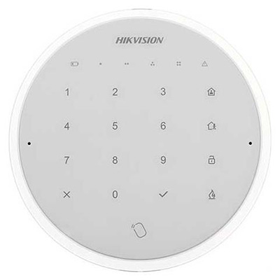 Tastiera di comando touch Radio, Lettore Mifare integrato, 10 tasti, Led e </br>buzzer, Alimentazione 3 VDC</br></br>