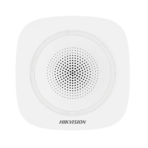 Sirena interna wireless.</br>Potenza sonora regolabile dall'App: 90 a 110db.</br>Led di segnalazione Rosso/Blu/Arancio.</br>Protocollo di comunicazione TRI-X bidirezionale.</br>3 tipi di suono: Allarme, Allarme Incendio, Panico. Protezione jamming.</br>Autonomia della batteria 3 anni.</br>Protezione Tamper (apertura/strappo).</br>3 x batteria CR123A in dotazione.</br>Protezione IP65.</br>Dimensioni 88mm  88mm  32mm.</br>Installazione a parete</br>