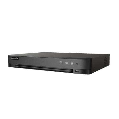 <strong>DVR AcuSense 8 canali 1080p 1U H.265</strong></br></br>- 8 canali e 1 HDD 1U AcuSense DVR</br>- Supporta il riconoscimento facciale a 2 canali o la protezione perimetrale </br>avanzata a 4 canali basata sull'algoritmo di apprendimento profondo</br>- Supporta la tecnologia AcuSearch a 4 canali</br>- Tecnologia di compressione efficiente H.265 pro</br>- Capacità di codifica fino a 3K/5M Lite a 12 fps</br>- 5 segnali in ingresso in modo adattivo (HDTVI/AHD/CVI/CVBS/IP)</br>- E' possibile collegare fino a 12 telecamere di rete -ch</br>- Supporto Tutti i canali Tecnologia di rilevamento del movimento</br>- Supporta tutti i canali Tecnologia audio bidirezionale HDTVI</br>