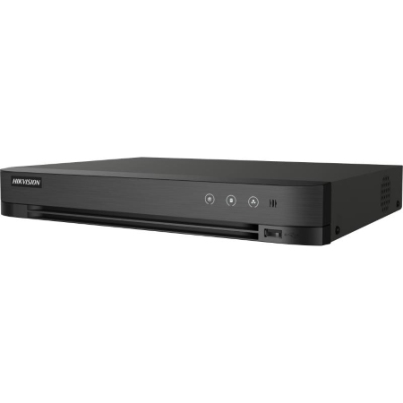 8 channels and 2 HDD 1U AcuSense PoC DVR</br>Support 4-ch Facial Recognition or 8-ch advanced model</br>Perimeter Protection based on Deep Learning algorithm</br>Support 8-ch AcuSearch Technology Encoding ability up to 4K/8MP 8fps