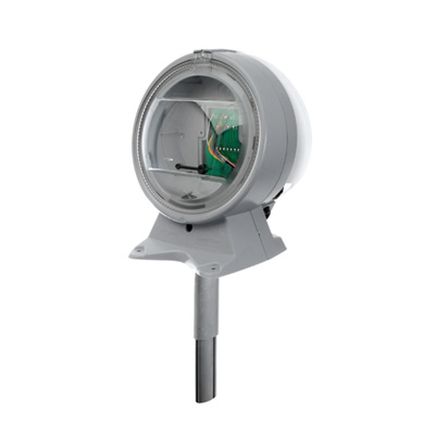 Camera di analisi, in materiale termoplastico, per condotte d'aria.</br>Permette di alloggiare i rivelatori della serie IRIS ed ENEA.</br>Da completare con rivelatore, base, e tubo di campionamento.</br></br>