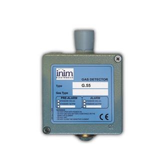 Con 3 uscite rele' per preallarme, allarme e guasto IP55.</br>