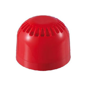 Segnalatore acustico convenzionale, con base profonda.</br>Contenitore termoplastico rosso.</br>IP65.</br>32 toni selezionabili.</br>106dB(A)1m (dipendente dal tono selezionato).</br>Certificazione CPR EN54pt3 LPCB.</br></br>
