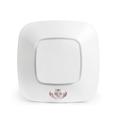Segnalatore ottico acustico convenzionale bianco. Installazione a parete. 14 </br>toni selezionabili (tramite dip switc)  101dB(A)1m (dipendente dal tono </br>selezionato). IP65. Certificazione CPR EN54pt3/pt23 IMQ W-3,5-7.</br>