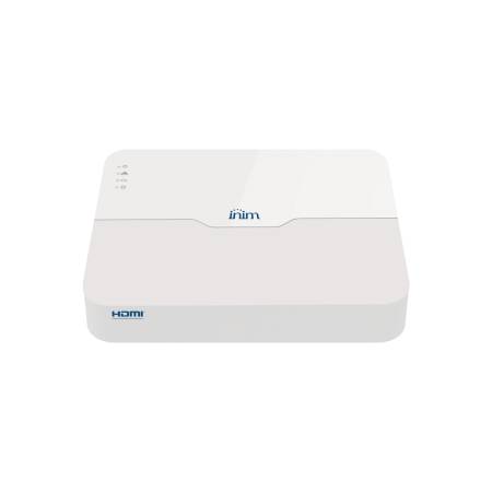 <strong>NVR 8CH PoE</strong></br></br>Gli NVR disponibili in configurazioni da 4 e 8 canali PoE, con un'ampia gamma di</br> funzionalità, sono progettati per installazioni in ambienti residenziali e </br>commerciali. I dispositivi gestiscono gli eventi di Analisi Video, garantendo </br>una protezione avanzata. Il playback locale è semplificato grazie all'uso di </br>filtri evento o Smart Search. Grazie al firmware dedicato, è possibile </br>l'integrazione con InVista, la piattaforma di videoverifica. Inoltre, la </br>connessione con Inim Cloud consente di controllare il sistema attraverso le app </br>InimTech Security, per l'installatore, e Inim Home per l'utente, fornendo una </br>soluzione unica e completa per la sicurezza, la domotica, la TVCC e la ricezione</br> di notifiche e video eventi.</br></br><strong>Specifiche tecniche:</strong> NVR041PK</br></br><strong>Ingresso Video IP:</strong> 8 PoE</br></br><strong>In/Out Bandwidth:</strong> 80/64Mbps</br></br><strong>Uscita HDMI/VGA:</strong> HDMI  VGA</br></br><strong>SATA (HDD):</strong> 1, max 6TB <strong>(HardDisk Escluso)</strong></br></br><strong>Registrazione (risoluzione max):</strong> 8 MP (Dual Stream)</br></br><strong>Playback sincrono (max):</strong> 8 canali</br></br><strong>Decodifica (capacità max):</strong> H.265: 4 x 4K30, 8 x 4MP30, 16 x </br>1080p30</br></br><strong>Compressione Video:</strong> Ultra 265, H.265, H.264</br></br><strong>Eventi Intelligent Detection by Camera:</strong> Intrusion Detection, </br>Cross Line Detection, Enter Area, Leave Area</br></br><strong>Ricerca su Eventi:</strong> General Search, VCA Search, People Counting </br>Report</br></br><strong>Eventi Intelligent Detection by Camera:</strong> Full channels </br>(Intelligent Detection  Smart Detection)</br></br><strong>Allarmi Generici (in funzione del tipo di telecamera):</strong> Motion </br>Detection, Ultra Motion Detection, Tampering, Human Body Detection, Video Loss, </br>Alarm Input, Audio Detection, invio stringhe HTTP (su varie tipologie di </br>evento).</br></br><strong>Network Interface:</strong> 1 x RJ-45 10M/100M Ethernet Interface</br></br><strong>Supporto Cloud upgrade:</strong> SI</br></br><strong>Fanless design:</strong> SI</br></br><strong>Compliant:</strong> ONVIF (Profilo S) - NDAA</br>