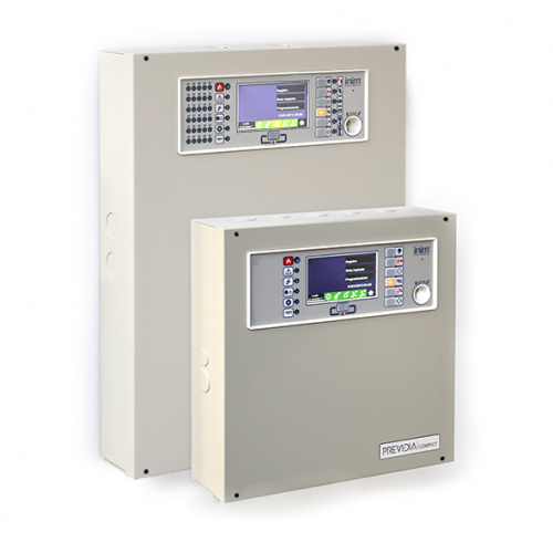 Centrale rivelazione incendio analogica indirizzata equipaggiata con 1 LOOP, max</br> 240 indirizzi.</br>Multiprotocollo.</br>Pannello con displaygrafico touch screen 4.3"</br>Connettibile in reteTCP/IPe rete HORNET.</br>Alimentatore switching 2,1Ah. Max 2 batterie 12Vcc7Ah.</br>Contenitore piccolo 322 x 324 x 86 mm.</br>Certificazione CPR EN54pt2-4 ed EN54pt21 sul canale TCP-IP IMQ.</br>