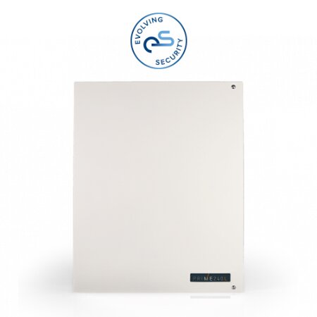 Centrale per la gestione di un massimo di 240 terminali. Scheda principale con </br>10 terminali programmabili, 1 relè e 2 O.C. programmabili, comunicatore </br>digitale, modem di programmazione e comunicatore vocale (opzione SmartLogos30). </br>30 aree gestibili. Programmazione tramite USB o LAN. Gestione massimo di 100 </br>codici utente e 150 TAG di prossimità. Memoria ciclica fino a 4000 eventi.Box </br>metallico per alloggiamento max 1 batterie 12Vcc17Ah. Alimentatore Switching </br>(160W) 13,8V5A 1,2A per ricarica batteria.  Conforme EN50131-3/3  EN50131-6/3 </br>IMQ.</br>
