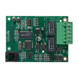 Scheda avvisatore vocale/digitale su linea telefonica PSTN. 32 numeri. Gestione </br>di 2 linee telefoniche, supervisionate. Invio di messaggi vocali o digitali </br>(Contact ID, ecc).</br>