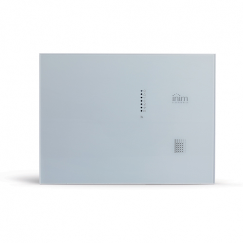 Centrale wireless bidirezionale (868Mhz) per la gestione di massimo 30 </br>dispositivi wireless. Versione con pannello frontale a led. Equipaggiata con </br>lettore di prossimità e sirena interna. Gestione di 5 areee. Gestione di 50 </br>codici utente e 100 chiavi. 2 terminali probrammabili,1 relè,1 uscita AUX </br>programmabile. Terminale I-BUS per la connessione di un ricetrasmettitore </br>supplementare e/o lettore di prossimità. Alimentatore 2A. Batteria di backup al </br>NiMH7, 2V2, 2Ah. Possibilità di gestire (con moduli opzionali) comunicazioni su</br> PSTN, 3G, LAN e WiFI. Comunicatore vocale con modulo opzionale Smartlogos 30M. </br>Programmazione semplificata tramite App InimTech Security.</br>