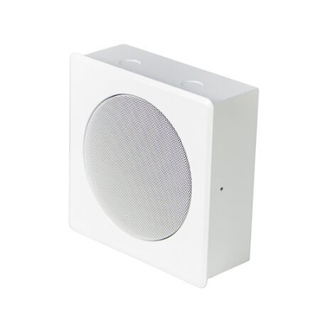 <strong>DIFFUSORE ACUSTICO DA 5" PER MONTAGGIO A PARETE 6W</strong></br></br>Il diffusore acustico SPI-W56100 per sistemi di di evacuazione vocale è uno </br>speaker da 6W ideale per il fissaggio superficiale o ad incasso, è provvisto di </br>cupola di protezione metallica per la parte posteriore, di una griglia metallica</br> per la protezione della parte a vista e di morsetti in ceramica e termofusibile</br> di protezione. Questo dispositivo supporta linee a 70V o 100V e rappresenta un </br>ottimo compromesso tra costo e qualità dell'audio. Tramite una spina di </br>selezione, l'altoparlante può essere impostato per erogare una potenza di 1.5, 3</br> o 6 W</br></br><strong>Caratteristiche principali</strong></br></br>- Speaker da 5"</br>- Adatto per linee 70V o 100V</br>- Dotato di trasformatore interno per adattamento dei parametri della potenza</br>- Montaggio a parete, superficie o da incasso</br>- Aggancio rapido mediante due ganci metallici a molla della parte frontale </br>sulla scatola posteriore metallica</br>- Selettore interno per regolare la potenza di uscita a 1.5 / 3 / 6 W</br>- Scatola posteriore metallica inclusa</br>- Griglia frontale metallica</br>- Colore bianco</br>- Terminale di connessione in ceramica</br>- Termofusibile di protezione incluso</br>- Certificato EN54-24</br>
