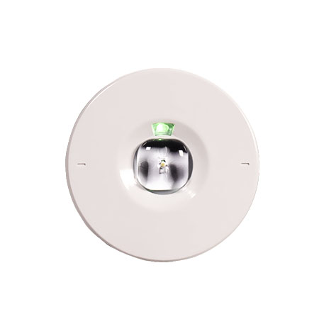 Faretto di illuminazione di emergenza tipo standard ad incasso Serie SPOTLED, </br>equipaggiatto con lente simmetrica e asimmetrica. MED. FL (SE) 300 (SA) 220 </br>(lm).</br>Batteria LiFePO4 3,2V1,5Ah.</br>Durata 1h.</br>Permanente (SA). IP40.</br>
