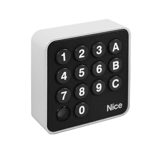 Selettore digitale via radio compatibile con i ricevitori della serie Flor a tre</br> canali, tre password.</br></br>
