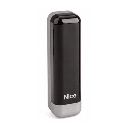 coppia di fotocellule slim da esterno, per collegamento via NICE BLUEBUS.</br>