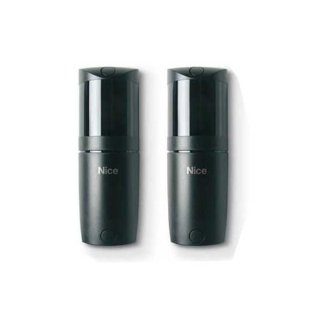 COPPIA DI FOTOCELLULE SINCRONIZZATE ORIENTABILI 210°,</br>CON TECNOLOGIA NICE BLUEBUS</br>