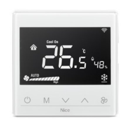 <strong>TERMOSTATO PER IL CONTROLLO DELLA TEMPERATURA DI TERMOSIFONI A 3 </br>VELOCITA'</strong></br></br>Fan-Control è un innovativo termostato</br>progettato per misurare e gestire la temperatura interna dei termoconvettori, </br>ideale</br>anche per l'ufficio o per la casa delle vacanze</br>perché regola automaticamente la velocità del</br>ventilatore in base alle differenze di temperatura,</br>agli orari di riscaldamento programmati o all'immissione manuale.</br>Fan Control è disponibile in due versioni, create</br>per le più diffuse installazioni di unità fan coil:</br>Fan4-Control per termoconvettori a 4 tubi.</br></br><strong>CARATTERISTICHE PRINCIPALI:</strong></br></br>- Pulsanti a sfioramento capacitivi.</br>- Pannello in vetro temperato, custodia in lega PC.</br>- Funzione precisa di calibrazione della temperatura.</br>- Memoria non volatile, stato di funzionamento salvato anche in caso di </br>interruzione di corrente.</br>- Valvola elettrica (a sfera) o valvola dell'aria con controllo on/off </br>intelligente.</br>- Installazione semplice della piastra posteriore del telaio in acciaio.</br>