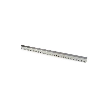 Cremagliera M4 22x22x1000 mm zincata completa di viti e distanziali.</br>