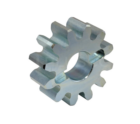 CORONA A 12 DENTI, MODULO 6, DA ABBINARE ALLA CREMAGLIERA ROA81.</br>Run è fornito con una corona modulo 4 per l'utilizzo di cremagliere standard</br>ROA7 e ROA8.</br>