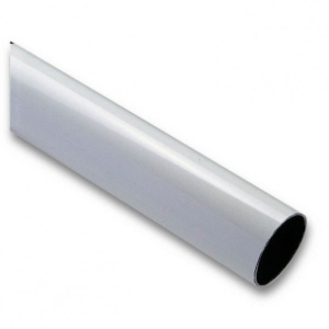 Asta in alluminio verniciato bianco 69x92x3150 mm.</br>