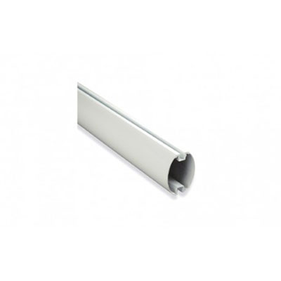 Asta in alluminio verniciato bianco 69x92x5150 mm.</br>