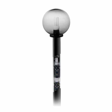 Colonna composta da 8 Doppie Ottiche 4TX  4RX H 200 cm.</br>Assorbimento : raggi 150 mA - riscaldatori 50W Portata max 100 m.</br>