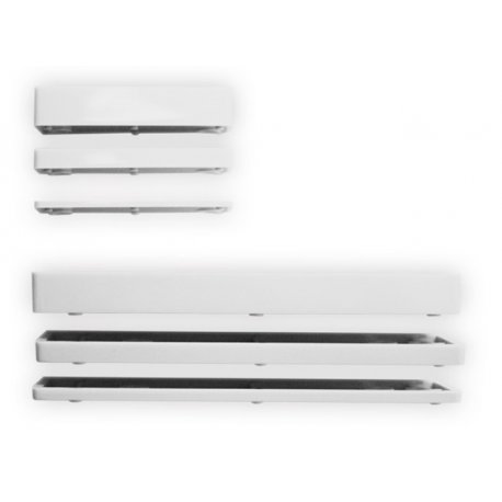 Spessori per MC1MINI-WE. Plastica per magnete compresa. Colore bianco</br>