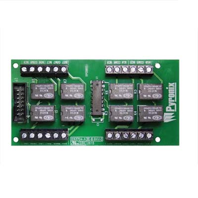 Il modulo ad 8 uscite rele' può essere facilmente installato utilizzando le </br>torrette distanziali in dotazione. Il modulo si collega alla scheda principale </br>con un cavo flat multicolore (IN DOTAZIONE) al connettore uscite ATE integrato </br>sulla scheda principale delle centrali.</br>ATE8R è compatibile con tutte le centrali della serie PCX.</br>Le uscite ATE consentono un facile accesso alle funzioni domotiche delle </br>centrali per il controllo remoto con l'APP HomeControl, Tastiera o Telecomando </br>dei dispositivi.</br></br>