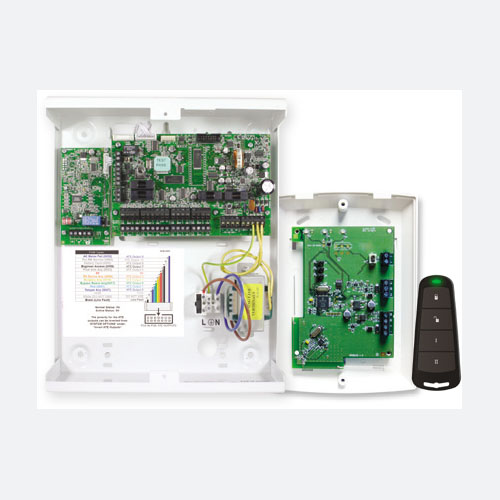 KIT composto da Centrale PCX78  espansione radio PCX-RIX32-WE, Centrale PCX78 </br>Ibrida a 8 Ingressi filari espandibili a 78, Massimo 64 Ingressi Wireless </br>(richiede 2x PCX-RIX32-WE), 1 Uscite Relè  2 Uscite O.C., 10 uscite ATE</br>Alimentatore 13.8Vcc/2.5A, Box Metallico (Large 390x305x100mm), Gestione totale </br>dal Cloud/APP, Configurabile da remoto, Contact ID IP, SIA Livello 3 IP, EN50131</br> Grado3.</br>Modulo di espansione radio Bi-direzionale PCX-RIX32-WE, gestisce fino a 32 </br>elementi  2 sirene radio, connessione Bus 4 fili, contenitore in ABS protetto </br>contro l'apertura 173x125x32mm</br>KEYFOB-WE Telecomando Bi-direzionale 4 tasti 8 funzioni compreso.</br>Il Comunicatore e la Tastiera non sono inclusi</br>