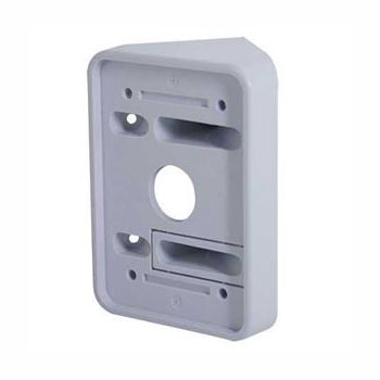 Adattatore a 45 gradi per staffa XD-WALLBRACKET. Consente ai rivelatori XD di </br>essere orientati a 90 gradi per la protezione lungo le pareti esterne.</br>Viti e tasselli per il fissaggio incusi.</br></br></br>