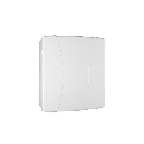 Contenitore policarbonato piccolo per LightSYS Plus, con kit tamper e cavo </br>220VAC. Può contenere solo l'alimentatore RP432PS25NCA (NO l'RP432PS45NCA)</br>
