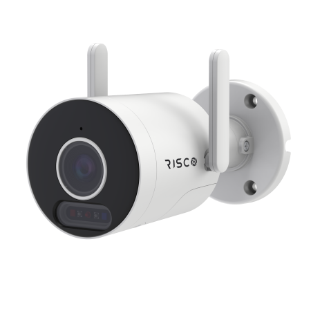 Telecamera IP Bullet AI, IP64, 4MP, sensore immagine CMOS 1/3", H264, H265, </br>2.8mm /F1.6, WiFi, WDR, colori brillanti, illuminatore IR da 25m, illuminatore </br>luce bianca 20m, strobo rosso e blu, supporto scheda Micro SD max 256GB, </br>microfono ed altoparlante. Funzioni AI: pedoni e veicoli, attraverso linea, </br>intrusione, accesso/uscita zona. Alimentatore incluso.</br>