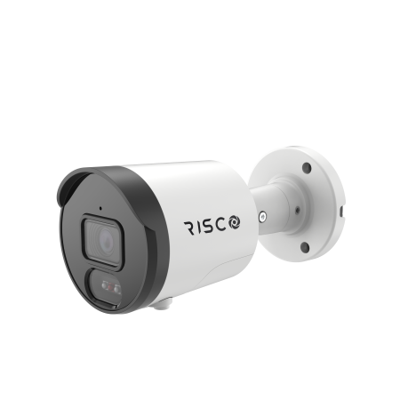 Telecamera IP Bullet AI, IP67, 4MP, sensore immagine CMOS 1/3", H264, H265, </br>2.8mm /F1.0, PoE, DWDR, colori brillanti, illuminatore IR da 25m, illuminatore </br>luce bianca 20m, strobo rosso e blu, supporto scheda Micro SD max 256GB, </br>microfono ed altoparlante. Funzioni AI: pedoni e veicoli, attraverso linea, </br>accesso/uscita zona. Compatibile con accessorio RVIM0CXHN0RA.</br>