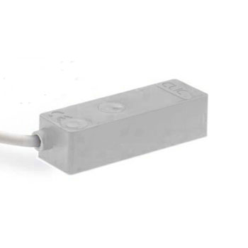 Sensore inerziale CLIC serie V a vista, resinatura completa, cavetto 2m. Bianco.</br>