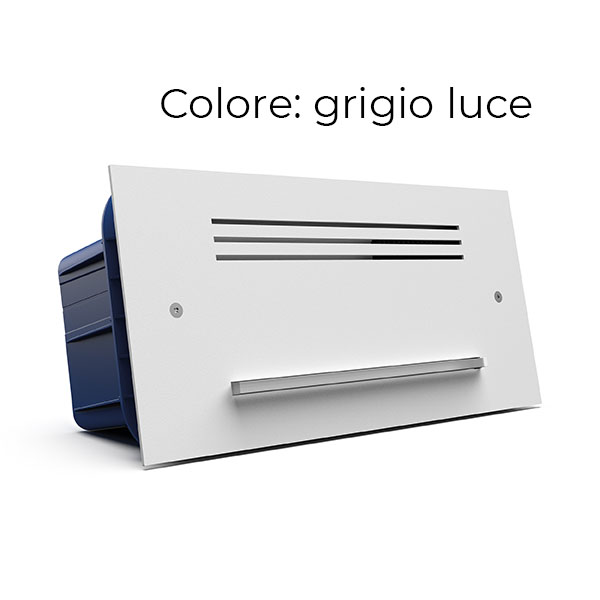 Sirena autoalimentata composta da scatola da incasso costruita in ABS, coperchio</br> interno in metallo Aluzinc verniciato e coperchio esterno in acciaio </br>inossidabile verniciato o spazzolato. Carrello estraibile con viti di blocco per</br> facilitare l'installazione, guarnizione, bolla di centratura, circuito </br>elettronico tropicalizzato in resina ad immersione. Dotata di sistema </br>anti-schiuma, tamper anti-apertura, suoni e temporizzazioni settabili, </br>segnalazione ottica impianto ON/OFF personalizzabile, conteggio allarmi, block </br>speaker, controllo batteria secondo la normativa EN 50131. Elegante lampeggiante</br> RGB a guida luminosa attivabile e settabile in maniera personalizzata per </br>sfruttare al massimo il potere deterrente.</br></br>