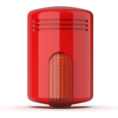 Sirena antincendio autoalimentata omologata EN54-3</br>